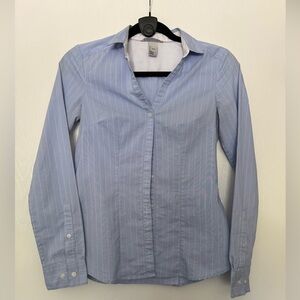 Blue H&M button up size 4